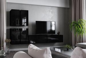 Moderná obývacia zostava BRADT 8 - čierna