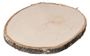 ČistéDrevo Drevená podložka z kmeňa brezy 15-20 cm