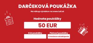 Tuli Darčeková poukážka v hodnote 50€