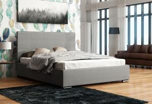Čalúnená posteľ FLEK 4, + rošt + matrac, Sofie23, 180x200
