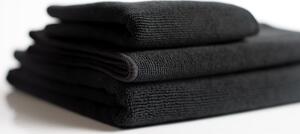 Towel City Rýchloschnúci uterák 30x50 cm - Čierna | 30 x 50 cm