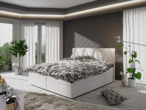 Moderná posteľ s úložným priestorom 180x200 STIG 3 - béžová