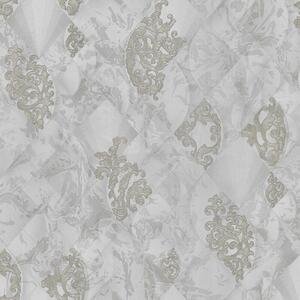 Luxusná sivá vliesová tapeta s ornamentami M31927, Magnifica Murella, Zambaiti Parati