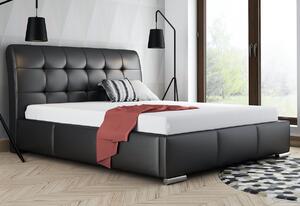 Čalúnená posteľ BERAM + matrac DE LUX, 160x200, madryt 1100