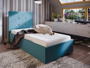 Jednolôžková posteľ 80x200 FLEK 1 - modrá