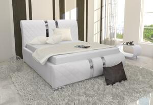 Čalúnená posteľ DINA + matrac DE LUX, 160x200, madryt 160
