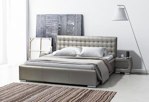 Čalúnená posteľ INGE, 140x200, madryt 1100