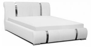 Čalúnená posteľ VIKI + matrac DE LUX, 180x200, madryt 120