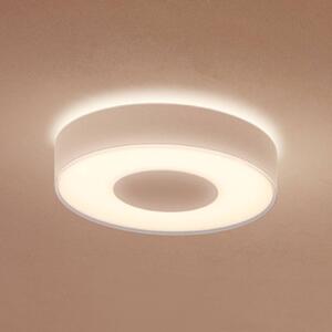 Philips Hue Xamento LED stropné svetlo biele 38 cm, Biela / opálová, Kúpeľňa, kov, Moderný, Závesné svietidlo