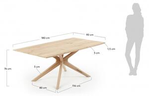 ARMANDE jedálenský stôl 90 x 180 cm