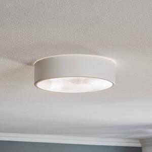 Stropné svietidlo Cleo 300, IP54, Ø 30 cm, biela