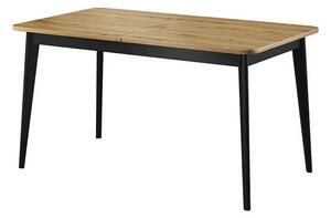 Rozkládací jedálenský stôl PRIMO-NORDI, 140-180x76x80, dub artisan