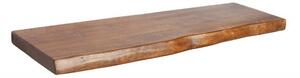(3525) MAMMUT polica z masívneho dreva agátový med 80 cm