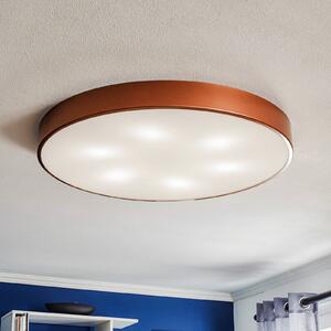 Stropné svietidlo Cleo 800, Ø 78 cm medená