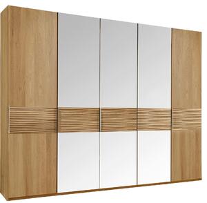 SKRIŇA S OTOČNÝMI DVERAMI, dub, farba duba, 250/216/58 cm Dieter Knoll - Skrine