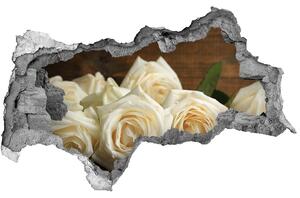 Samolepiaca diera nálepka Biela ruža nd-b-65934277