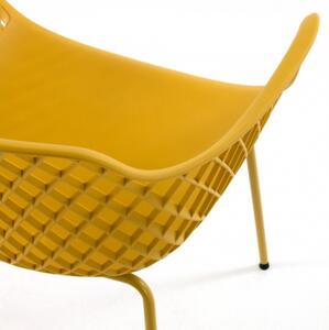 QUINN stolička Žltá