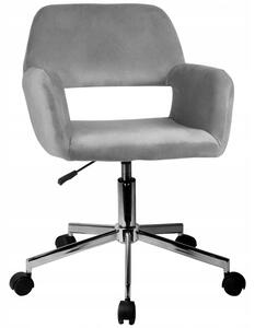 Kancelárska stolička KORAD FD-22, 53x78-90x57, ružová