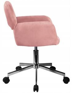 Kancelárska stolička KORAD FD-22, 53x78-90x57, červená