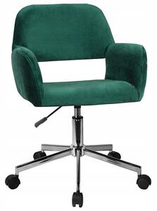 Kancelárska stolička KORAD FD-22, 53x78-90x57, zelená