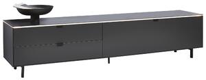 NÍZKA KOMODA, antracitová, 216,8/50,1/46 cm Dieter Knoll - TV nábytok