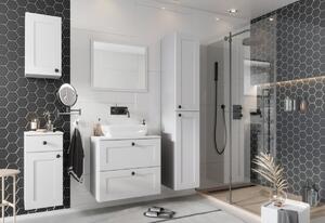Kúpeľňová zostava SENJA s umývadlom, biela