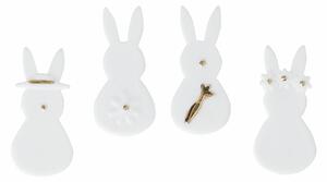 Velikonoční dekorace Rabbits Mini – set 4 ks
