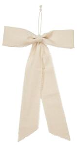 Vianočná ozdoba Bow Large Natural 45 × 30 cm