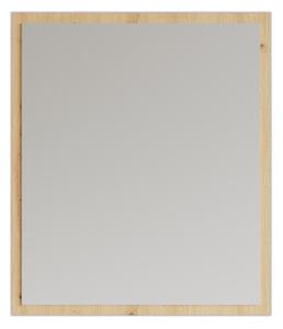 Zrkadlo VENEZIA, 60x70x2, dub artisan