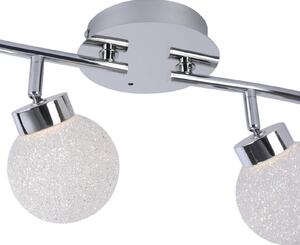 Stropné LED svietidlo Miko, 4-pl., podlhovasté