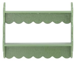 Drevená polica Salla Green Fir Wood