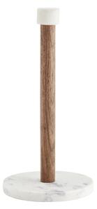 Stojan na kuchynské utierky Marble / Acacia White