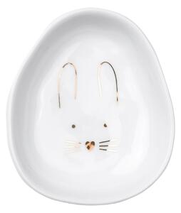 Porcelánový mini tanierik Rabbit Gold
