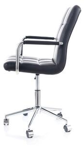 Detská stolička KEDE Q-022 VELVET, 51x87-97x40, bluvel 14, sivá