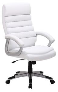 Kancelárska stolička NATALI Q-087, 66x115x50, čierna ekokoža