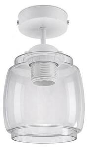 BRILAGI - LED Prisadený luster R GLASS 1xE27/60W/230V pr. 26 cm biela/dymová sivá