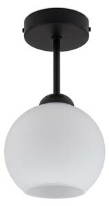 BRILAGI - LED Prisadený luster RETRO GLASS 1xE27/60W/230V pr. 15 cm čierna/biela