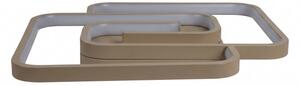 BRILAGI - LED stmievateľné stropné svietidlo VELO LED/64W/230V 48x48 cm béžové + DO