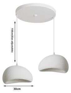 BRILAGI - Luster na lanku WABI SABI 2xE27/60W/230V biela