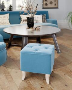 Taburet stolička - modrá