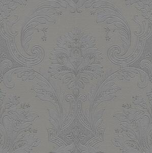Luxusná sivá zámocká vliesová tapeta, Z21734, Tradizione Italiana, Zambaiti Parati