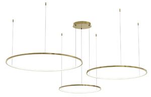 Závesné LED svietidlo Saturno, 3x LED 100w, 4000k, g