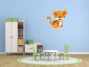 Nálepka na stenu pre deti Maličký gepard Rozmery: 100 x 100 cm