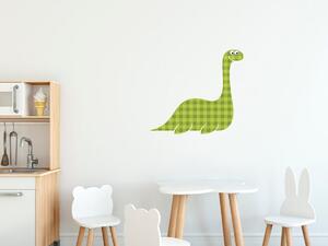 Nálepka na stenu pre deti Veľký pásikavý dinosaurus Rozmery: 100 x 100 cm
