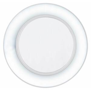 Extol - LED Stmievateľná stolná lampa s lupou LED/8W/5V 2900/4500/7500K biela