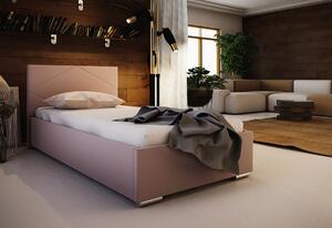 Jednolôžková čalúnená posteľ NASTY 5 + rošt, 80x200, malmo 61
