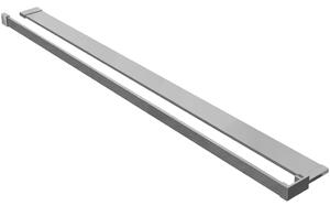 CERANO - Polička / držiak na uteráky pre sprchovú zástenu - 8-10 mm - 30 až 160 cm - chróm
