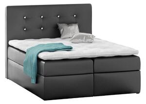 Čalúnená posteľ IZI + topper, 120x200, madryt 1100