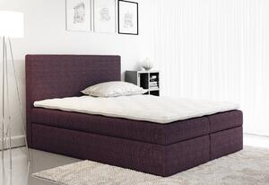 Čalúnená posteľ BASIC + topper, 120x200, olimp 7