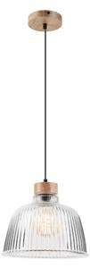 Luster na lanku ASTA 1xE27/60W/230V pr. 28 cm dub